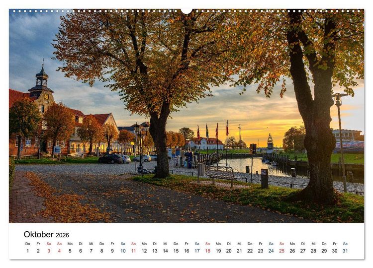 Produktbild: Unterwegs in Nordfriesland (hochwertiger Premium Wandkalender 2026 DIN A2 quer), Kunstdruck in Hochglanz