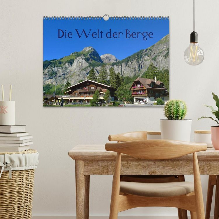 Produktbild: Die Welt der Berge (Wandkalender 2026 DIN A3 quer), CALVENDO Monatskalender