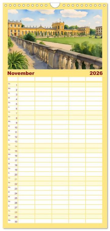 Produktbild: Familienplaner 2026 - DOCUMENTA-Stadt Kassel mit 5 Spalten (Wandkalender, 21 x 45 cm) CALVENDO