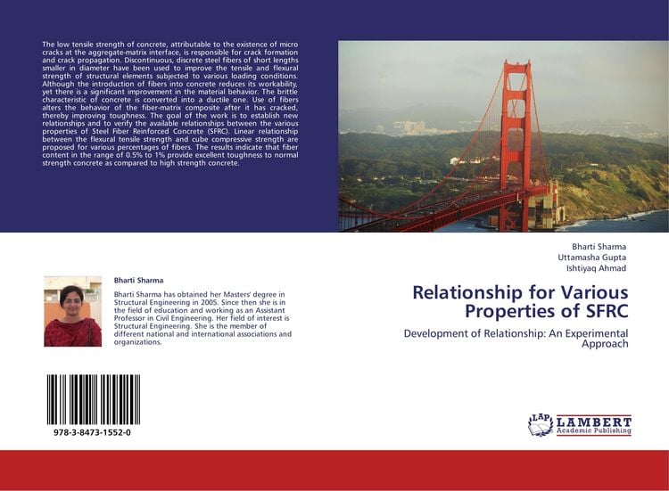 Produktbild: Relationship for Various Properties of SFRC