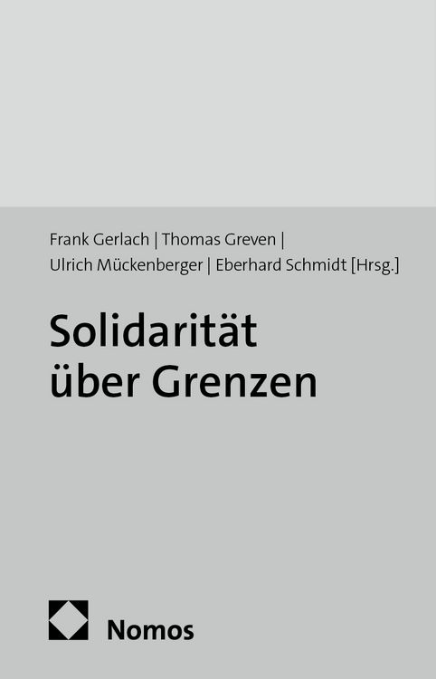 Produktbild: Solidarit&auml;t &uuml;ber Grenzen