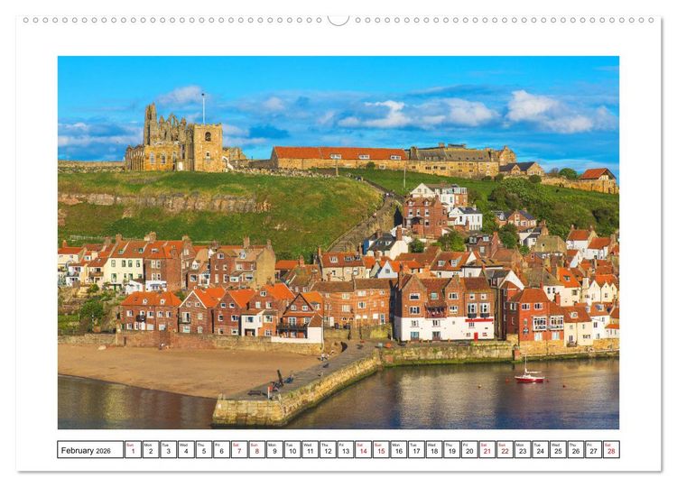 Produktbild: Enchanting England (High Quality Premium Wall Calendar 2026 DIN A2 landscape),CALVENDO 12 Month Wall Calendar