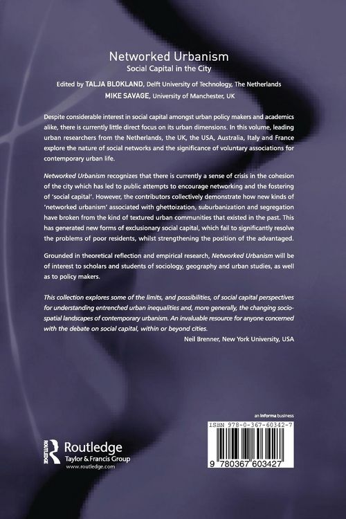 Produktbild: Networked Urbanism
