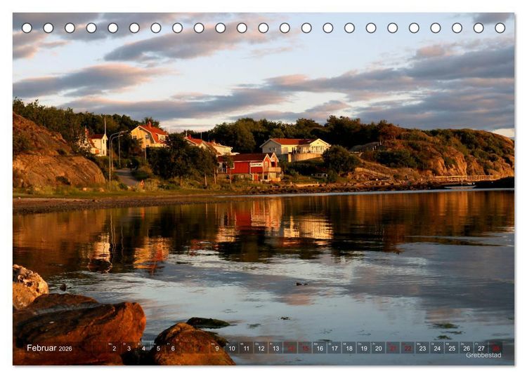 Produktbild: Faszination S&uuml;dschweden 2026 (Tischkalender 2026 DIN A5 quer), CALVENDO Monatskalender