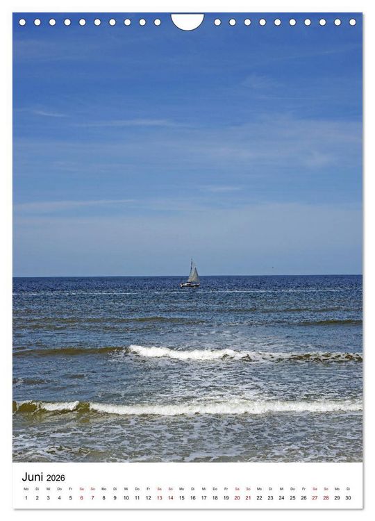 Produktbild: Norderney - Inselliebe (Wandkalender 2026 DIN A4 hoch), CALVENDO Monatskalender