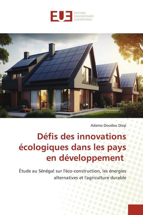 Produktbild: D&eacute;fis des innovations &eacute;cologiques dans les pays en d&eacute;veloppement