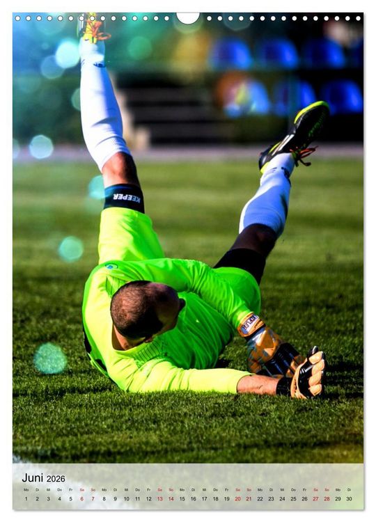 Produktbild: Fu&szlig;ballfieber extrem (Wandkalender 2026 DIN A3 hoch), CALVENDO Monatskalender