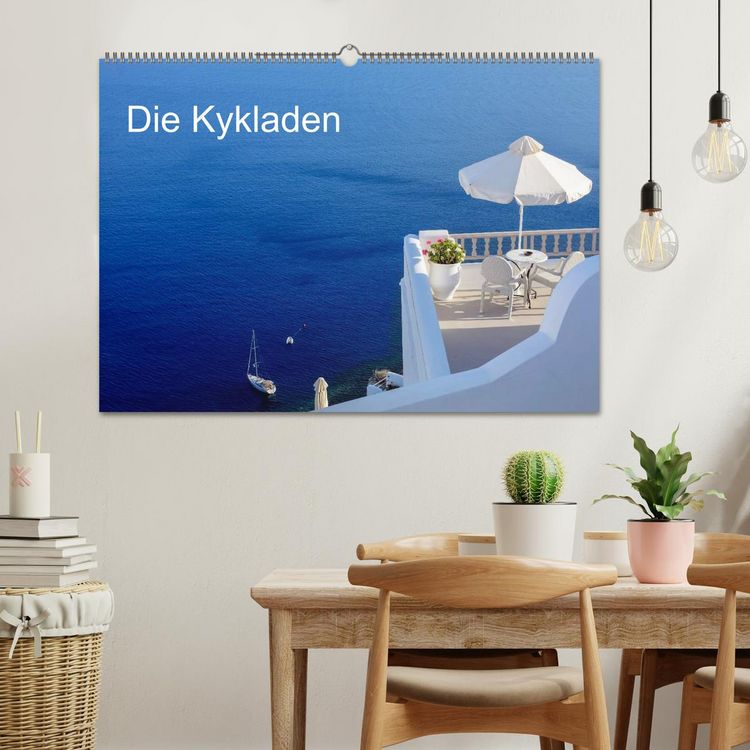 Produktbild: Die Kykladen (Wandkalender 2026 DIN A2 quer), CALVENDO Monatskalender