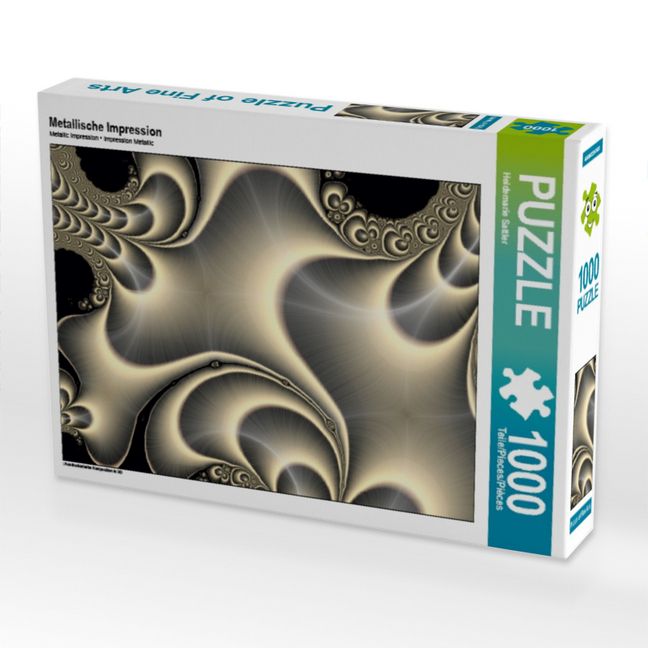 Produktbild: CALVENDO Puzzle Metallische Impression | 1000 Teile Lege-Gr&ouml;&szlig;e 64x48cm Foto-Puzzle f&uuml;r gl&uuml;ckliche Stunden