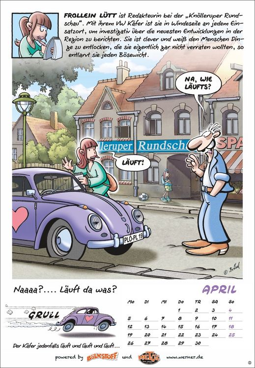 Produktbild: Werner Kalender 2027