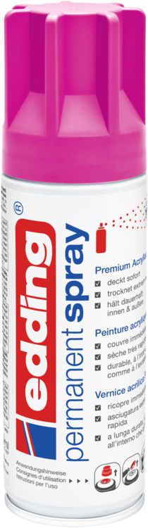 Produktbild: 5200 Permanent Spray, telemagenta matt, 200ml Premium Acryllack