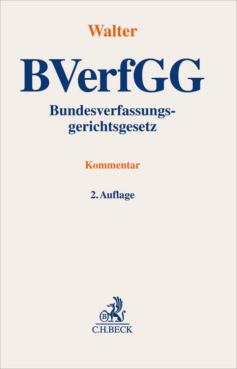 Produktbild: Bundesverfassungsgerichtsgesetz. BVerfGG