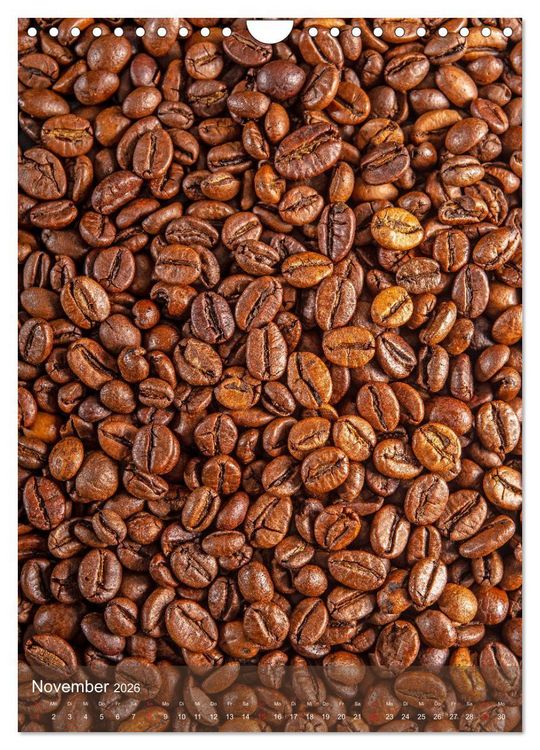 Produktbild: Kaffee für ein Genusserlebnis (Wandkalender 2026 DIN A4 hoch), CALVENDO Monatskalender