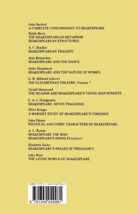 Produktbild: Shakespeare and the Solitary Man