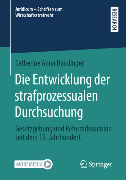Produktbild: Die Entwicklung der strafprozessualen Durchsuchung