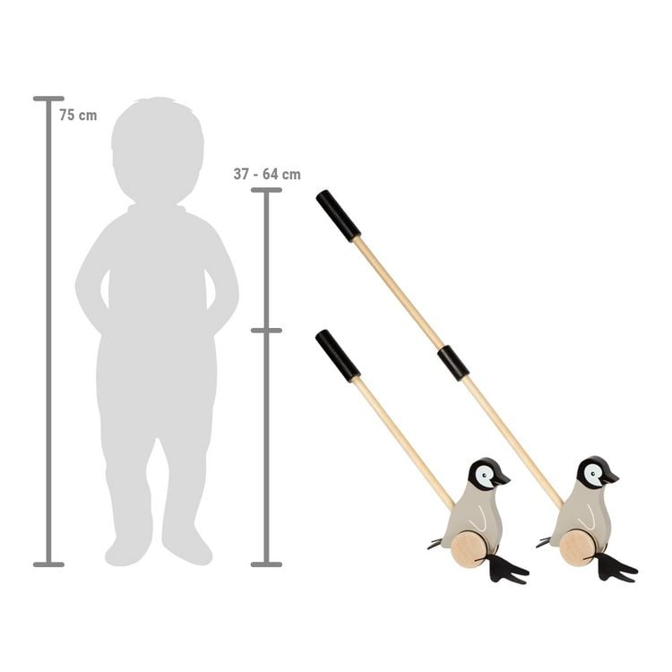 Produktbild: Small Foot 12494 - Schiebetier Pinguin