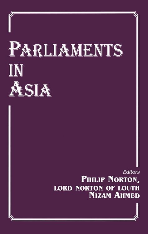 Produktbild: Parliaments in Asia