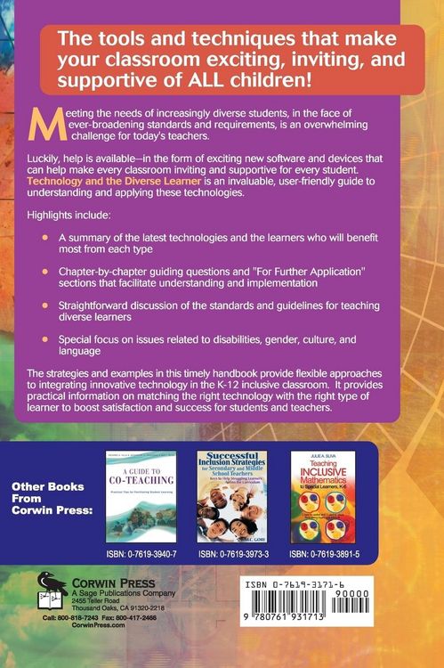 Produktbild: Technology and the Diverse Learner