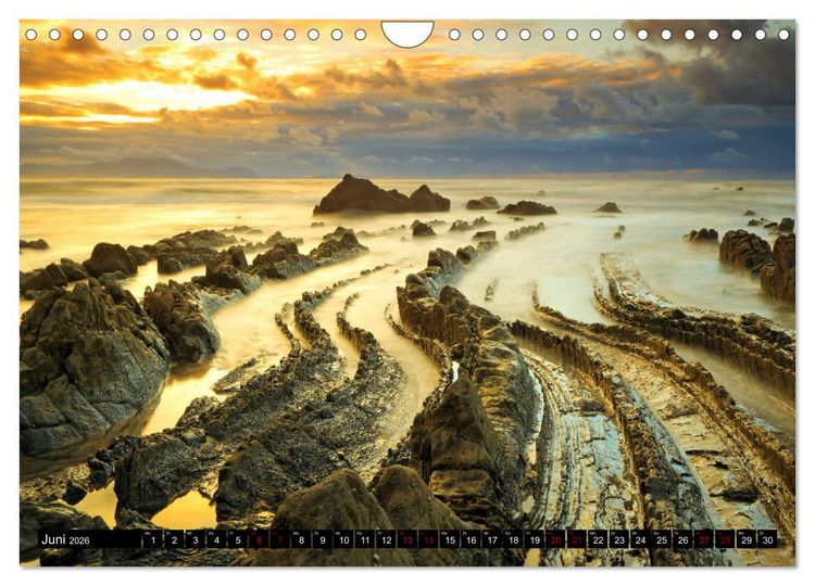 Produktbild: Spaniens Baskenland (Wandkalender 2026 DIN A4 quer), CALVENDO Monatskalender