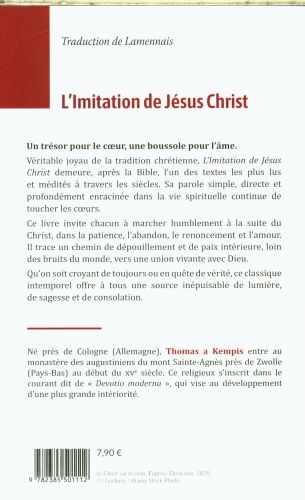 Produktbild: L'imitation de J&eacute;sus-Christ