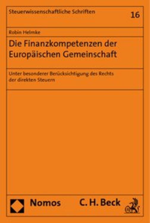 Bild vom Artikel Die Finanzkompetenzen der Europäischen Gemeinschaft vom Autor Robin Helmke