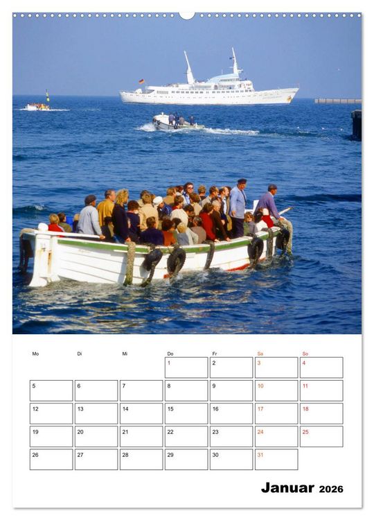 Produktbild: Helgoland, Perle der Nordsee (hochwertiger Premium Wandkalender 2026 DIN A2 hoch), Kunstdruck in Hochglanz