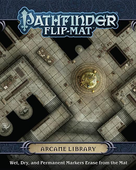 Produktbild: Pathfinder Flip-Mat: Arcane Library