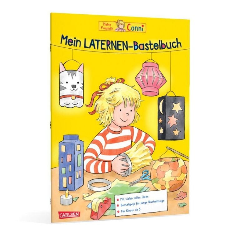 Produktbild: Conni Gelbe Reihe (Besch&auml;ftigungsbuch): Mein Laternen-Bastelbuch