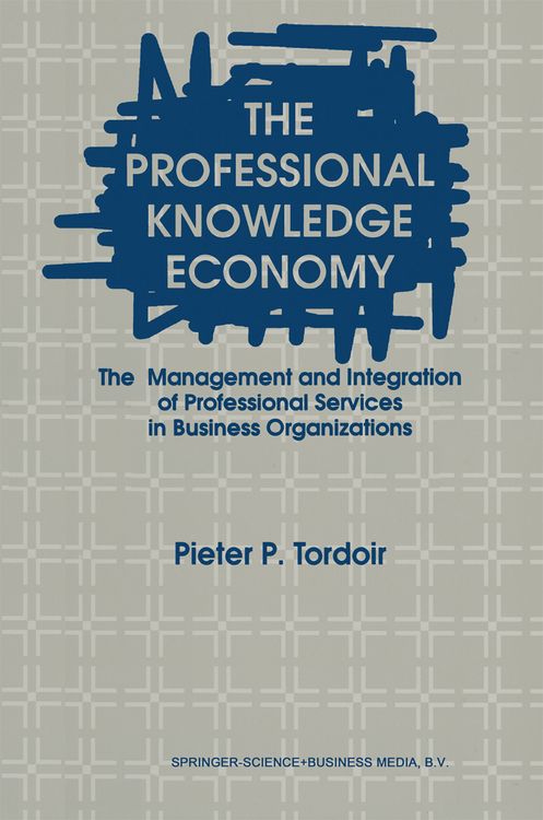 Produktbild: The Professional Knowledge Economy
