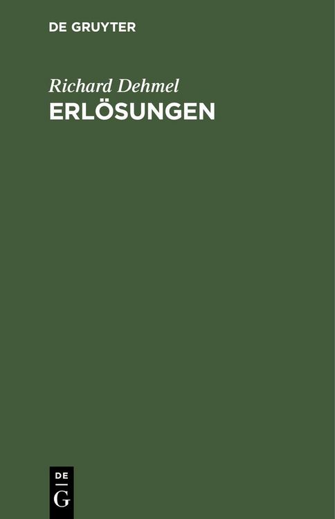 Produktbild: Erl&ouml;sungen