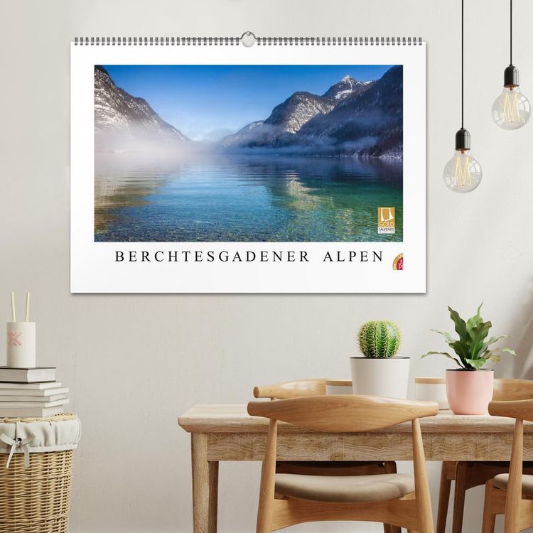 Produktbild: Berchtesgadener Alpen - Land von Watzmann und K&ouml;nigssee (Wandkalender 2026 DIN A2 quer), CALVENDO Monatskalender