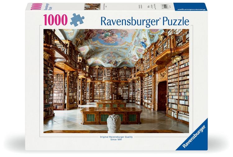 Produktbild: Erwachsenenpuzzle 1000 Teile - Bibliothek in St. Florian Monastery, &Ouml;sterreich