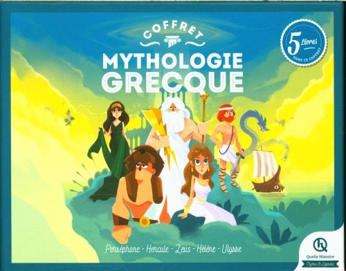 Produktbild: Mythologie grecque : coffret 5 livres