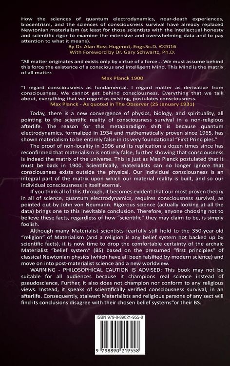 Produktbild: The New Science of Consciousness Survival and the Metaparadigm Shift to a Conscious Universe