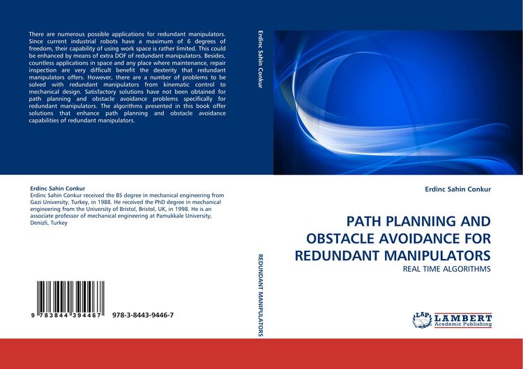 Produktbild: PATH PLANNING AND OBSTACLE AVOIDANCE FOR REDUNDANT MANIPULATORS
