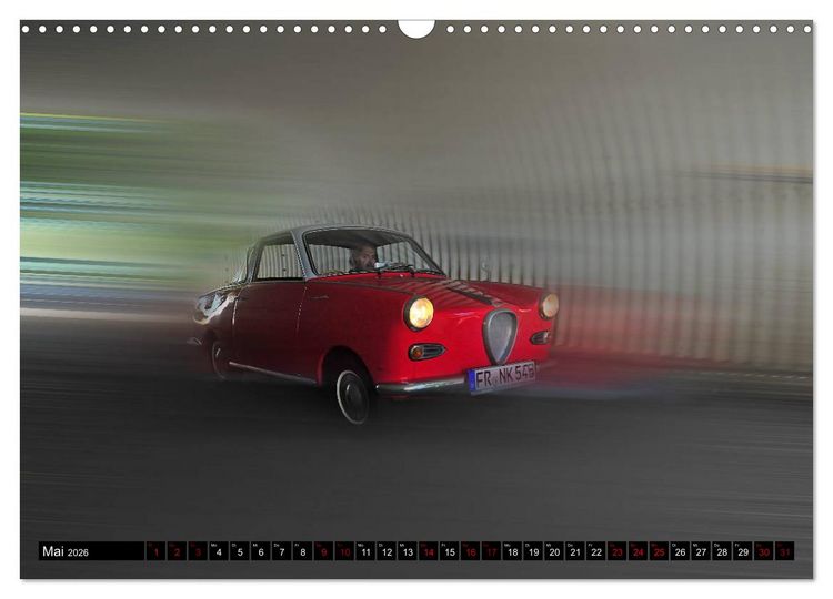 Produktbild: Goggomobil Coup&egrave; 250 TS (Wandkalender 2026 DIN A3 quer), CALVENDO Monatskalender