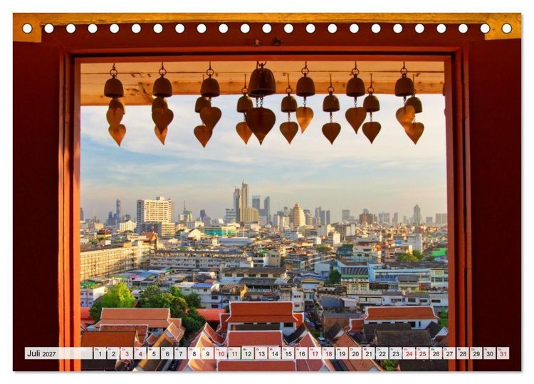 Produktbild: Bangkok und Kuala Lumpur - Megast&auml;dte Asiens (Tischkalender 2027 DIN A5 quer), CALVENDO Monatskalender