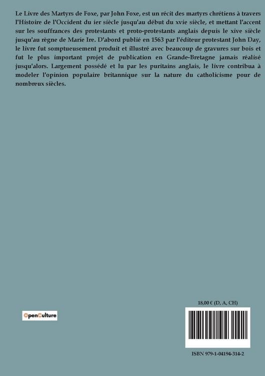 Produktbild: The Book of Martyrs
