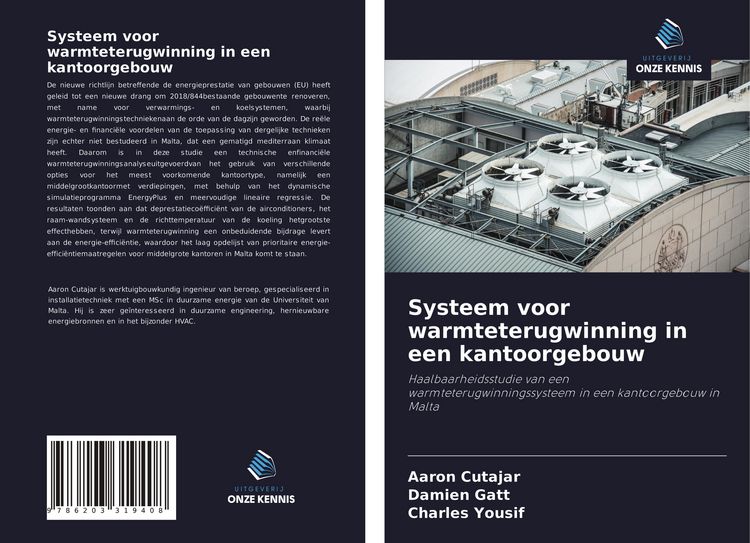 Produktbild: Systeem voor warmteterugwinning in een kantoorgebouw
