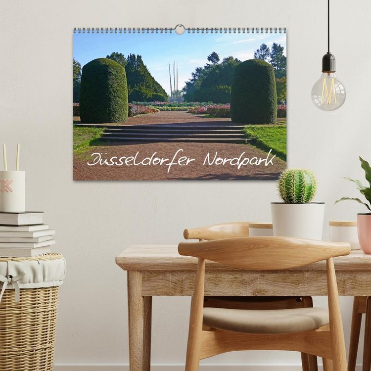 Produktbild: D&uuml;sseldorfer Nordpark (Wandkalender 2026 DIN A3 quer), CALVENDO Monatskalender