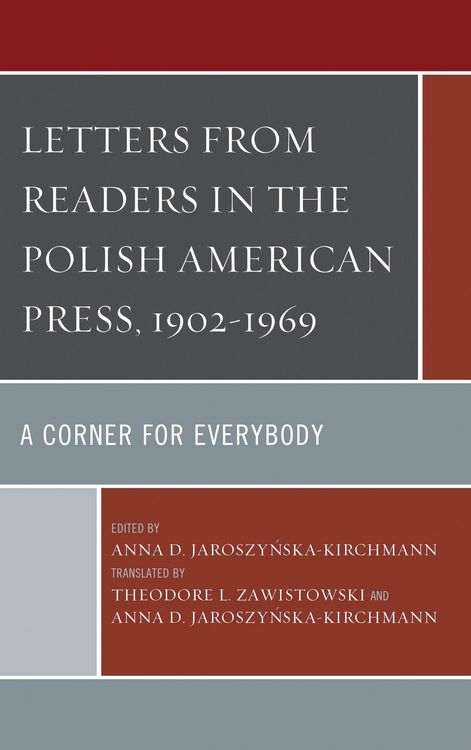 Produktbild: Letters from Readers in the Polish American Press, 1902-1969