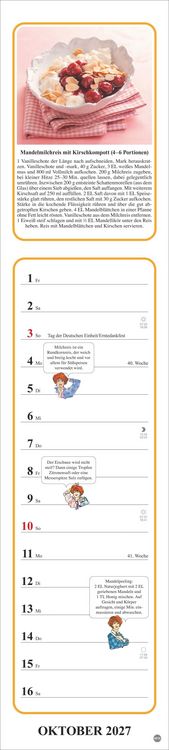 Produktbild: Tante Clara K&uuml;chenkalender 2027