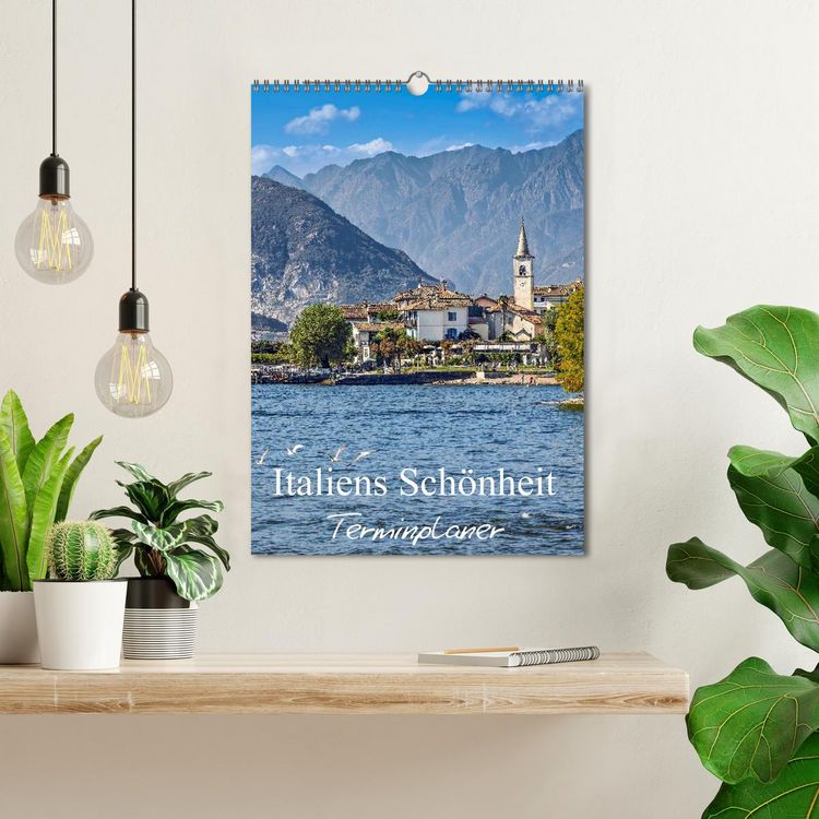 Produktbild: Italiens Sch&ouml;nheit - Terminplaner (Wandkalender 2026 DIN A3 hoch), CALVENDO Monatskalender