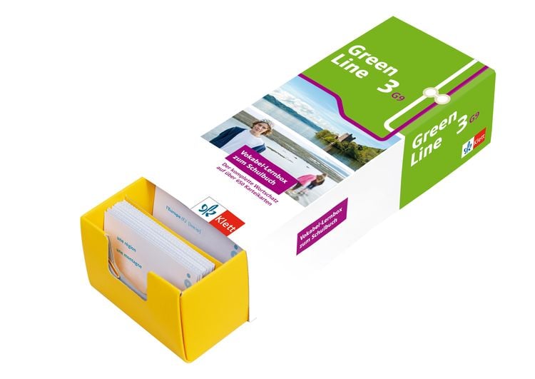 Produktbild: Green Line 3 G9 (Neue Ausgabe ab 2019) Klasse 7 Vokabel-Lernbox zum Schulbuch