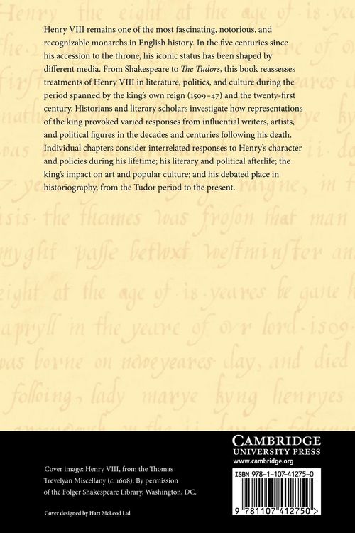 Produktbild: Henry VIII and His Afterlives