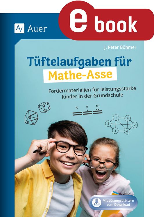 Produktbild: T&uuml;ftelaufgaben f&uuml;r Mathe-Asse
