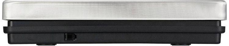 Produktbild: VOLTCRAFT PLS-205S Plattformwaage VC-15445055 W&auml;gebereich (max.) 50 kg Ablesbarkeit 1 g netzbetrieben, batteriebetrieben Edelstahl