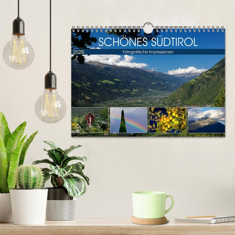 Produktbild: Sch&ouml;nes S&uuml;dtirol (Wandkalender 2026 DIN A4 quer), CALVENDO Monatskalender