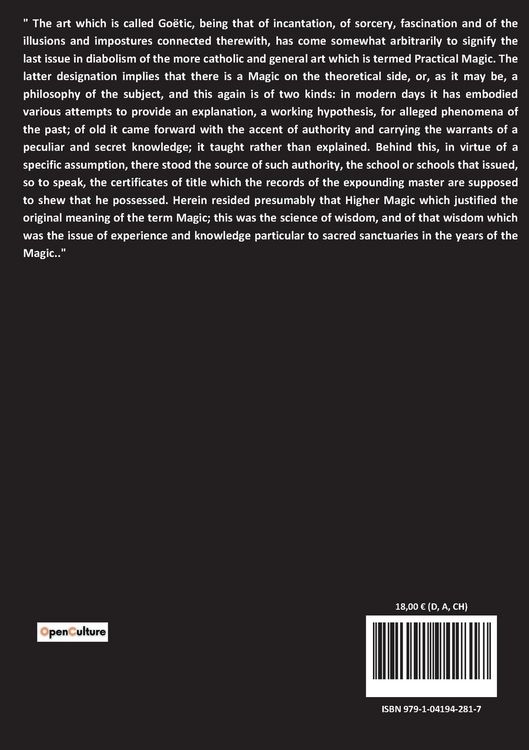 Produktbild: The book of ceremonial magic