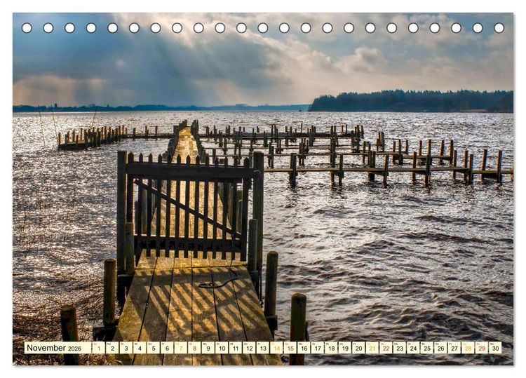 Produktbild: Reise durch Deutschland - Bad Zwischenahn am Zwischenahner Meer (Tischkalender 2026 DIN A5 quer), CALVENDO Monatskalender